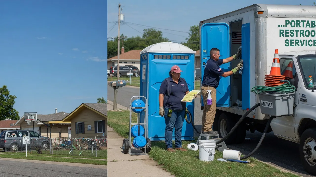 Portable Toilet Rental in Fairbury, IL near me